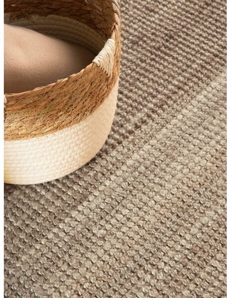 Jutový kulatý koberec taupe ø 160 cm Bouclé Jaipur – Hanse Home