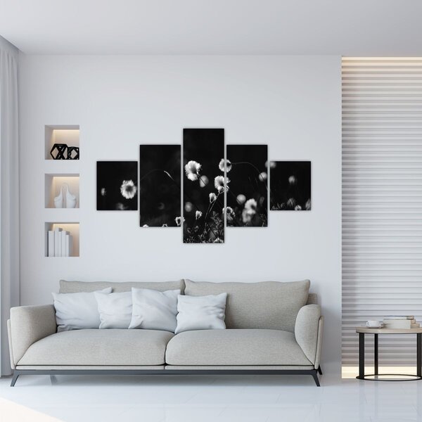 Obraz - Louka s cottongrass N⁰1 (125x70 cm)