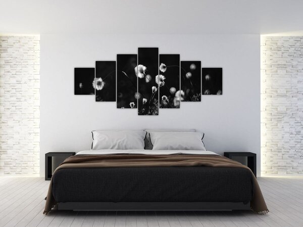 Obraz - Louka s cottongrass N⁰1 (210x100 cm)