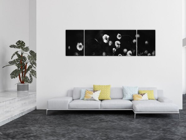 Obraz - Louka s cottongrass N⁰1 (170x50 cm)
