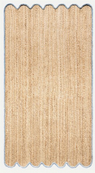 Diamond Carpets India, Ručně vázaný kusový koberec Eara SM-13 Natural, 120x170, béžová, chodba / předsíň