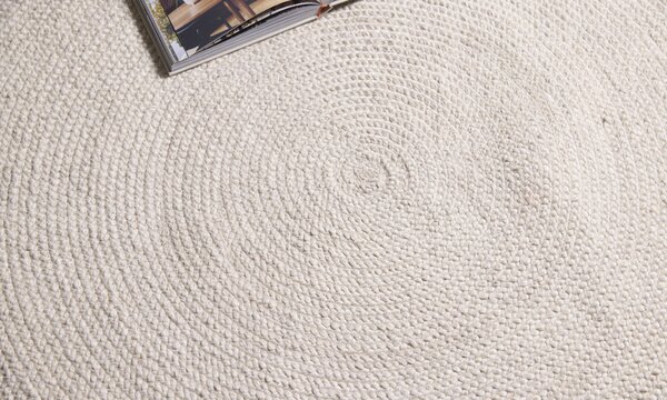 Diamond Carpets India, Ručně vázaný kusový koberec Dune SM-18 Silver, 120x170, béžová, chodba / předsíň