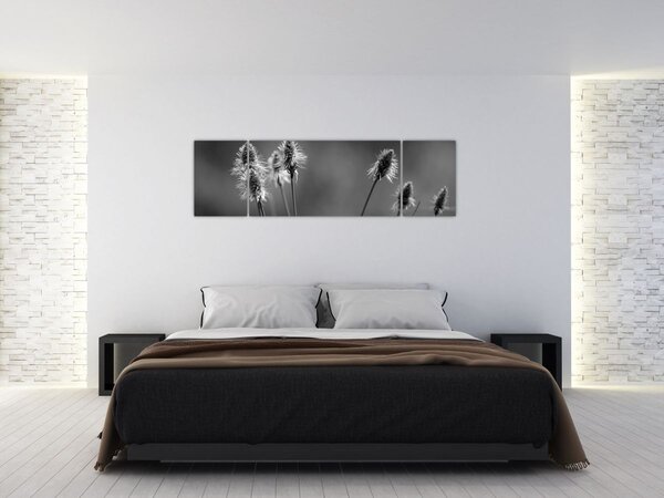Obraz - Béžová soft grass N⁰2 (170x50 cm)