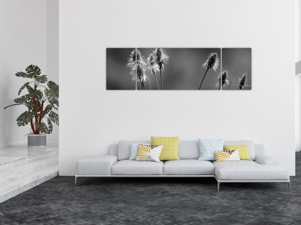 Obraz - Béžová soft grass N⁰2 (170x50 cm)