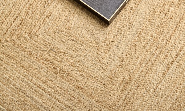 Diamond Carpets India, Ručně vázaný kusový koberec Juno J-38 Natural, 120x170, béžová, chodba / předsíň