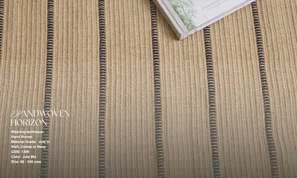 Diamond Carpets India, Ručně vázaný kusový koberec Lorrel J 19 Natural, 120x170, béžová, chodba / předsíň