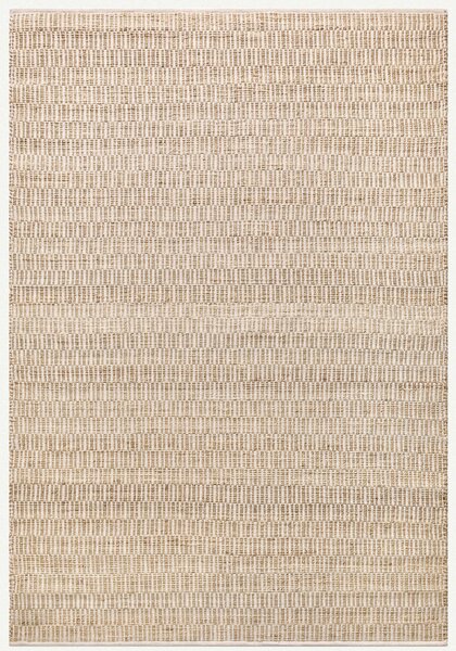 Diamond Carpets India, Ručně vázaný kusový koberec Tove J-10 Natural, 120x170, béžová, chodba / předsíň