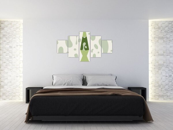 Obraz - Hippies, lávová lampa (125x70 cm)
