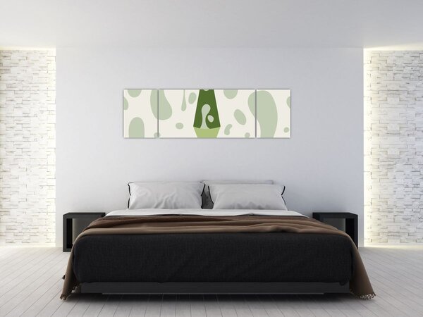 Obraz - Hippies, lávová lampa (170x50 cm)