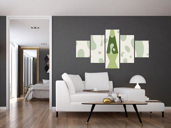 Obraz - Hippies, lávová lampa (125x70 cm)
