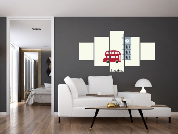 Obraz - Města Evropy N⁰3 (125x70 cm)