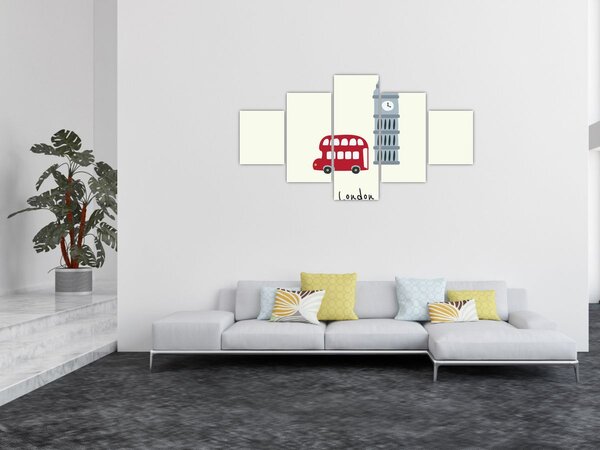 Obraz - Města Evropy N⁰3 (125x70 cm)
