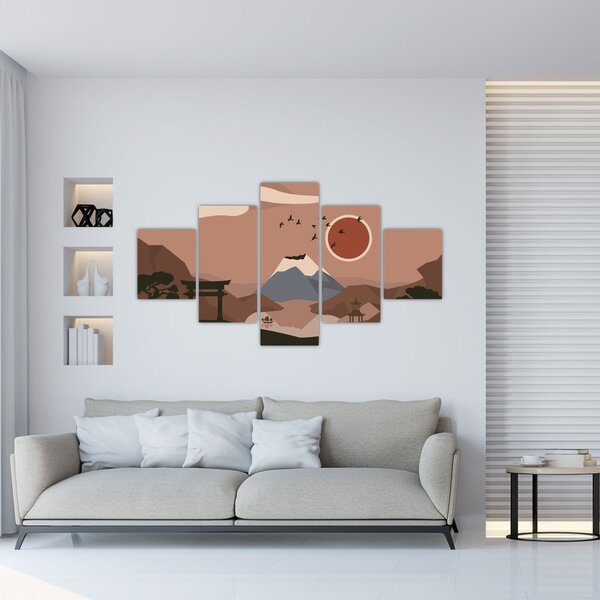 Obraz - Japonsko N⁰1 (125x70 cm)