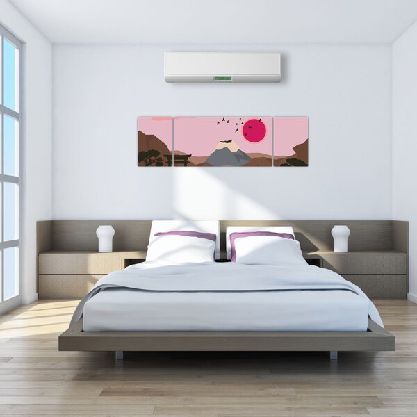 Obraz - Japonsko N⁰2 (170x50 cm)