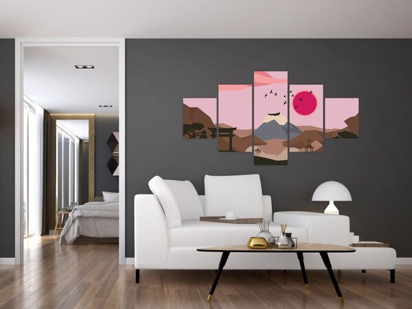 Obraz - Japonsko N⁰2 (125x70 cm)