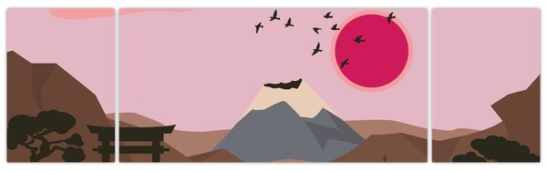 Obraz - Japonsko N⁰2 (170x50 cm)