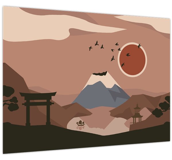Obraz - Japonsko N⁰1 (70x50 cm)