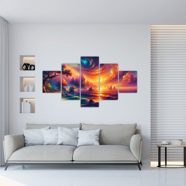 Obraz - Magický svět (125x70 cm)