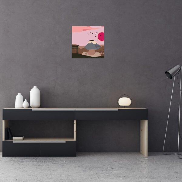 Obraz - Japonsko N⁰2 (30x30 cm)