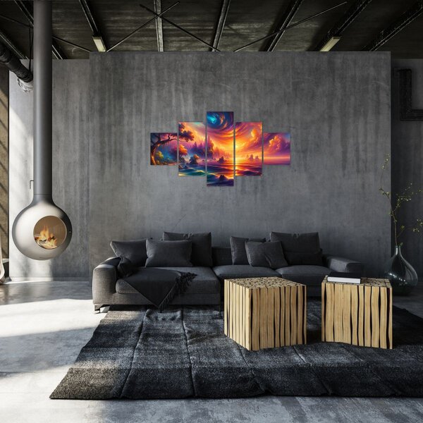 Obraz - Magický svět (125x70 cm)