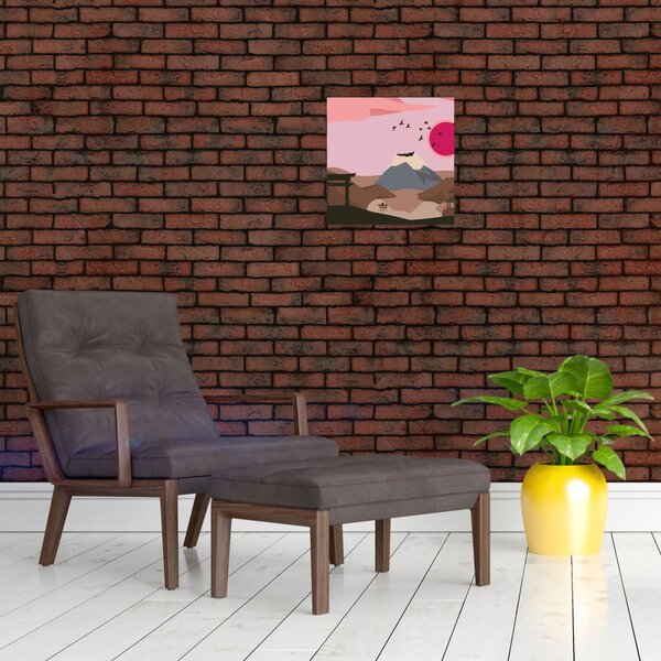 Obraz - Japonsko N⁰2 (30x30 cm)