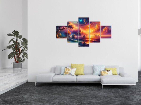 Obraz - Magický svět (125x70 cm)