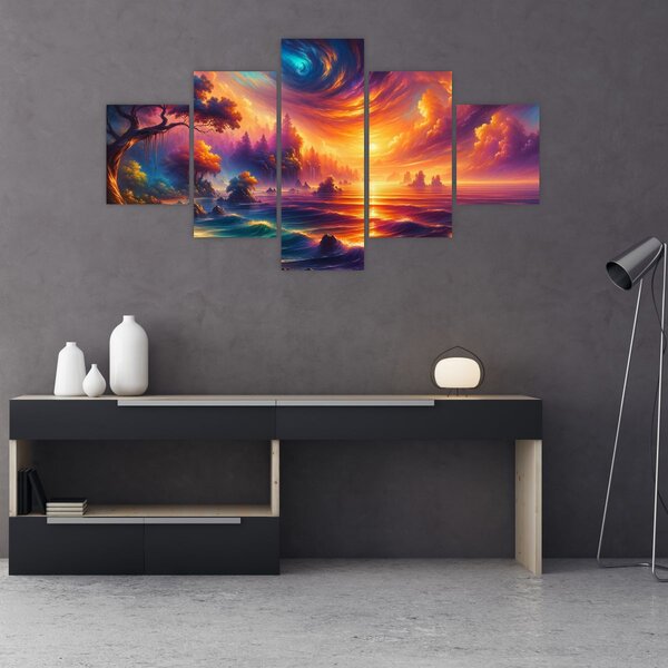 Obraz - Magický svět (125x70 cm)