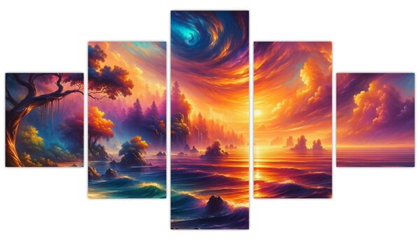 Obraz - Magický svět (125x70 cm)
