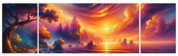 Obraz - Magický svět (170x50 cm)