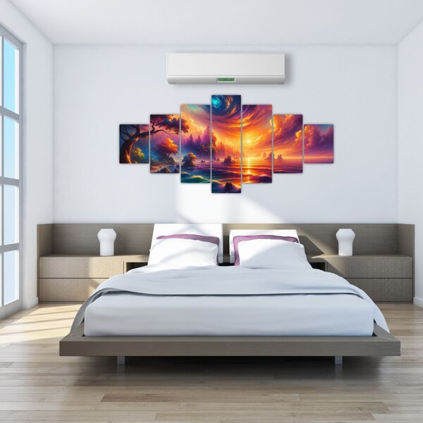 Obraz - Magický svět (210x100 cm)