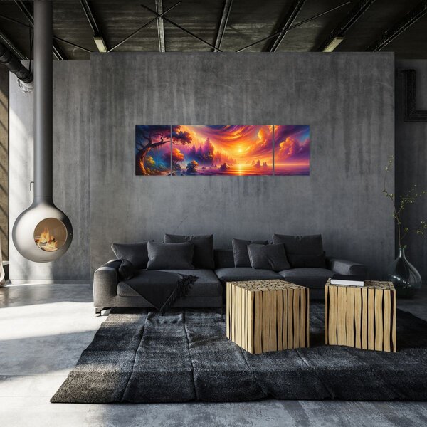 Obraz - Magický svět (170x50 cm)