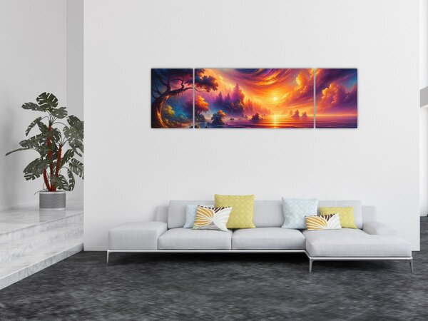 Obraz - Magický svět (170x50 cm)