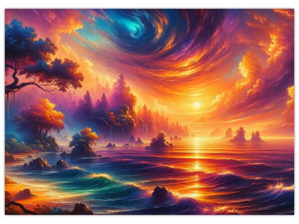 Obraz - Magický svět (70x50 cm)