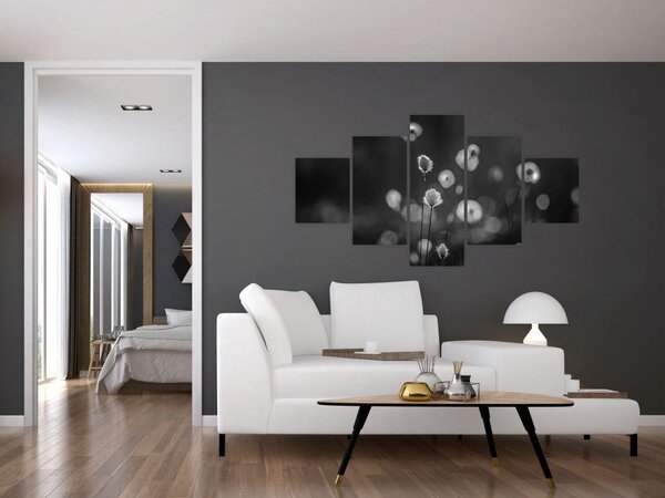 Obraz - Cottongrass na louce (125x70 cm)