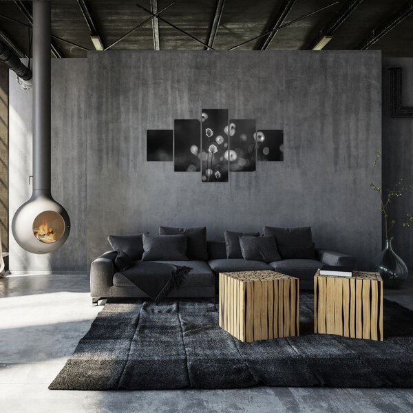 Obraz - Cottongrass na louce (125x70 cm)