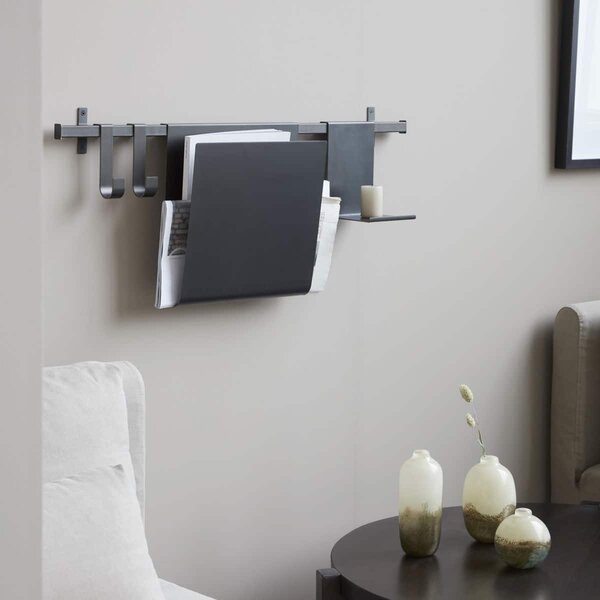 OCELOVÝ VĚŠÁK VIRAR ČERNÝ