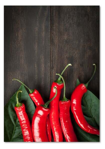 Vertikální Foto obraz skleněný svislý Chilli papričky osv-68584062