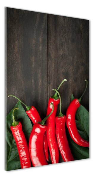 Vertikální Foto obraz skleněný svislý Chilli papričky osv-68584062