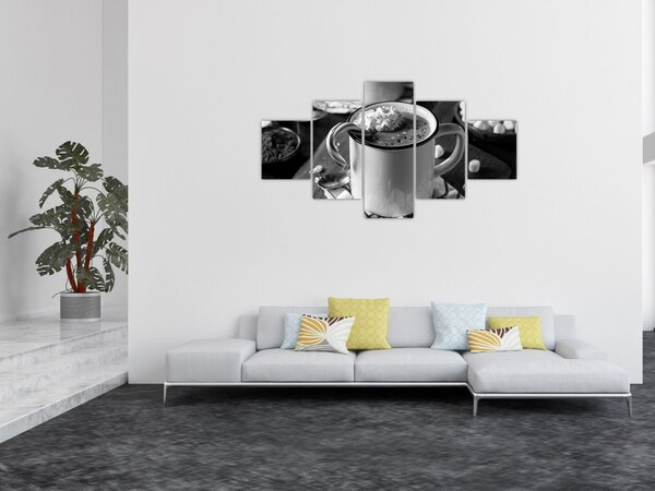 Obraz - Vánoční horká čokoláda (125x70 cm)