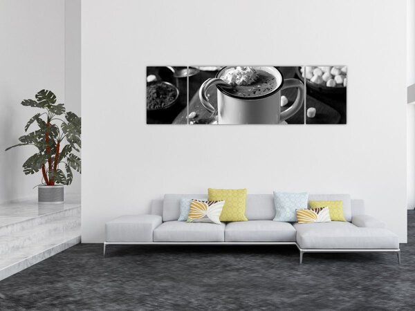 Obraz - Vánoční horká čokoláda (170x50 cm)