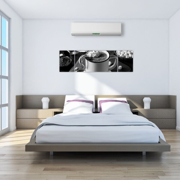 Obraz - Vánoční horká čokoláda (170x50 cm)