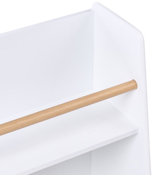 Knihovna se 2 policemi JACKIT 72 cm Bílá