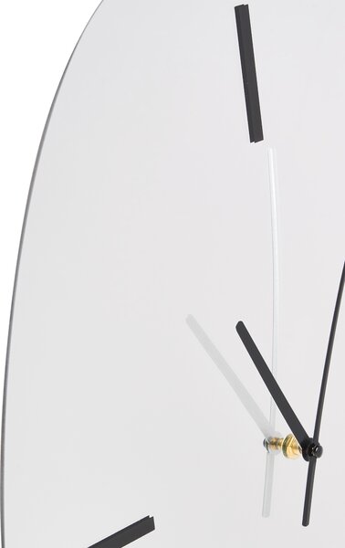 Nástěnné hodiny ALMANSA 45 cm Stříbrná