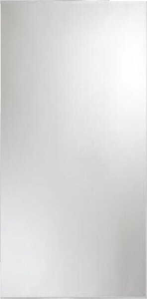 Zrcadlo na chodbu zeď do koupelny předsíně nalepovací s ozdobnou hranou GLOSSY 60 x 120 cm se strmou fazetou 412-184