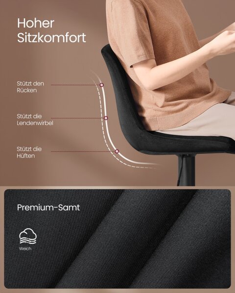 Set dvou barových židlí LJB198BH01 (2ks)