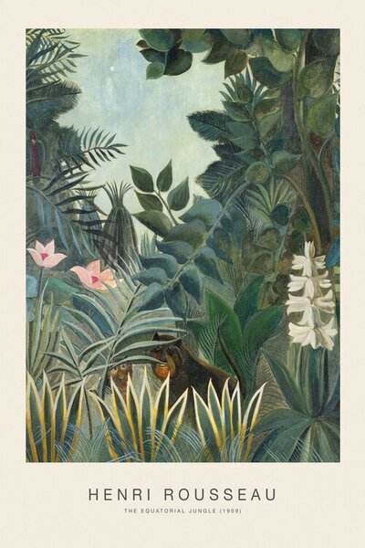Obrazová reprodukce The Equatorial Jungle (Special Edition) - Henri Rousseau