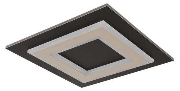 GLOBO 48033A-24 JAYDEN stropní svítidlo LED 24W 2200/680lm 3000K černá, tmavohnědá