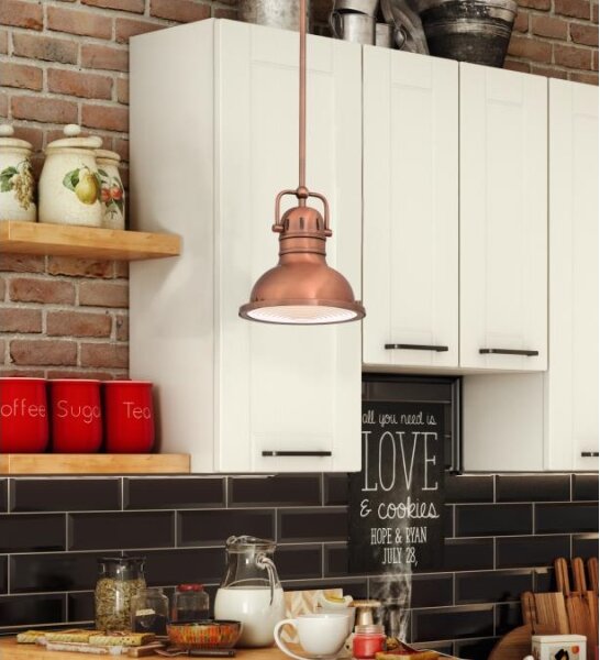 Westinghouse 6308440 - Lustr na tyči BOSWELL 1xE27/60W/230V