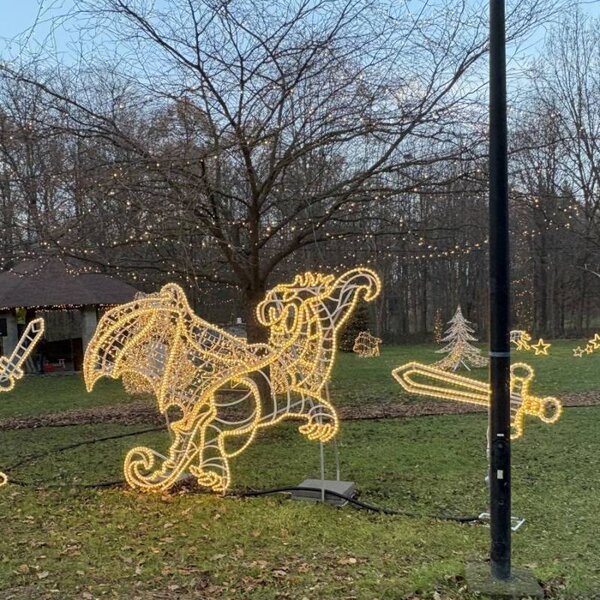 DECOLED Easy Fix světelná LED hadice venkovní, 100 m, teple bílá, čirý kabel, IP44, cívka
