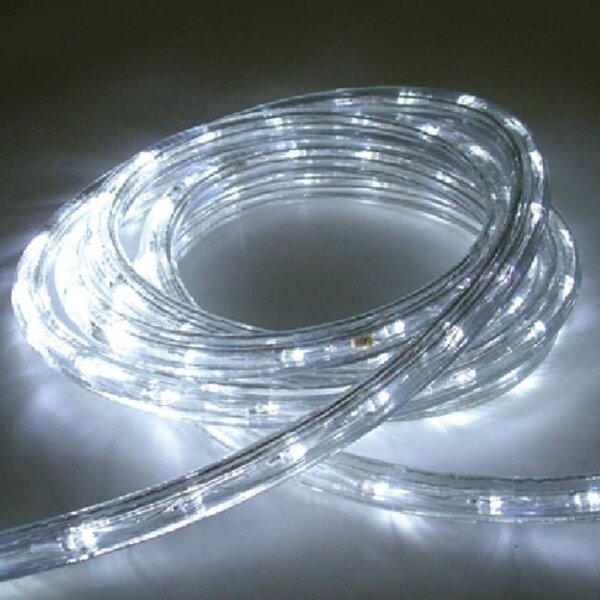 DECOLED Easy Fix LED hadice venkovní, 1 m, ledově bílá, 30 diod, IP44, metráž